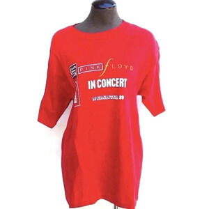 Rare Vintage 1989 Bela Live European Concert Tour T-shirt (Pink Floyd) X-Large